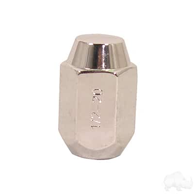 24 Premium Chrome Spline Lug Nuts – 1/2 X 20 Closed End – Xlugs.com Free Shipping