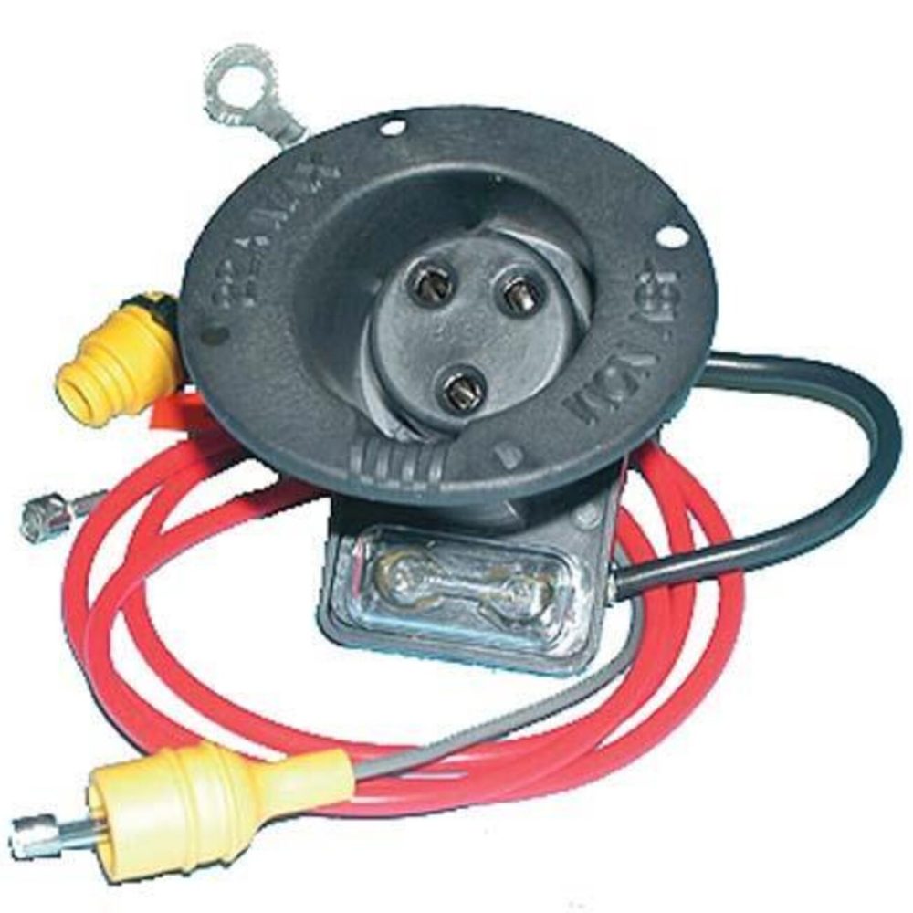 48-Volt Club Car Receptacle & Fuse Kit (Years 1995-Up)