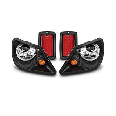 DoubleTake Spartan/Titan Deluxe LED Light Kit, E-Z-Go TXT 94+, Club Car DS New Style 00+