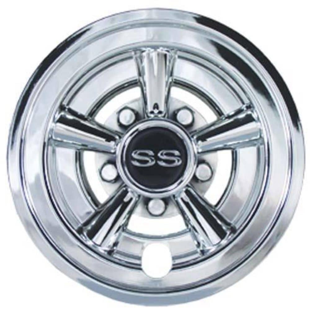 8″ Chrome ″SS″ Wheel Cover