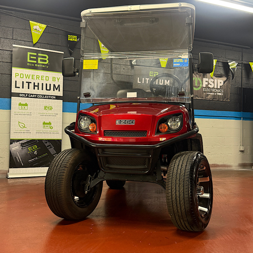 2021 Ezgo Express *72 VOLT* - Red