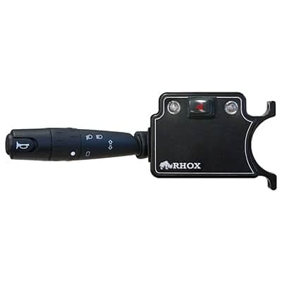 Turn signal switch assembly with flasher and horn button, 12V